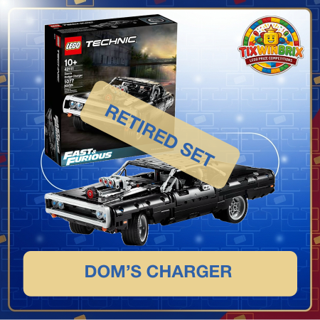 WIN LEGO Technic 42111 Doms Charger